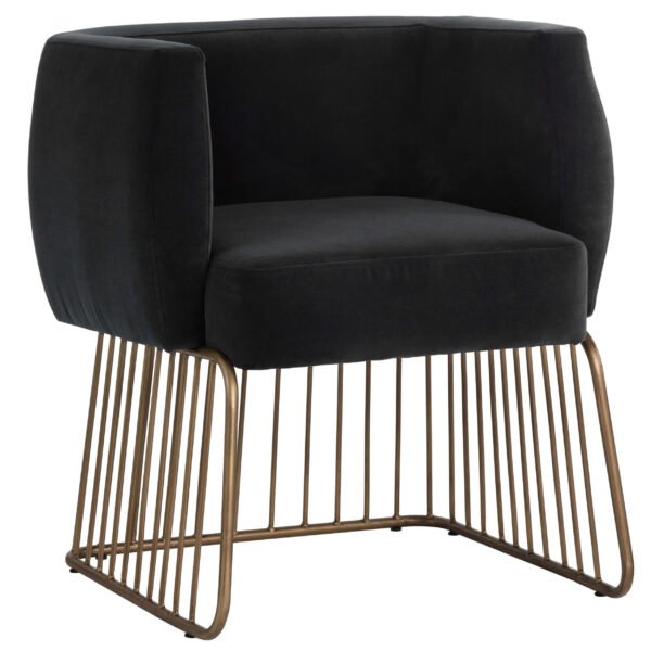 Gala Arm Chair, Shadow Grey