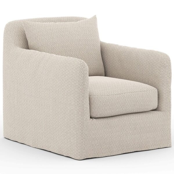 Dade Outdoor Swivel Chair, Faye Sand by Four Hands