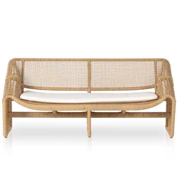Selma Outdoor Sofa, Faux Hyacinth by Four Hands