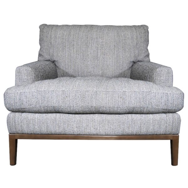 Lewis Chair, Metallic Oyster